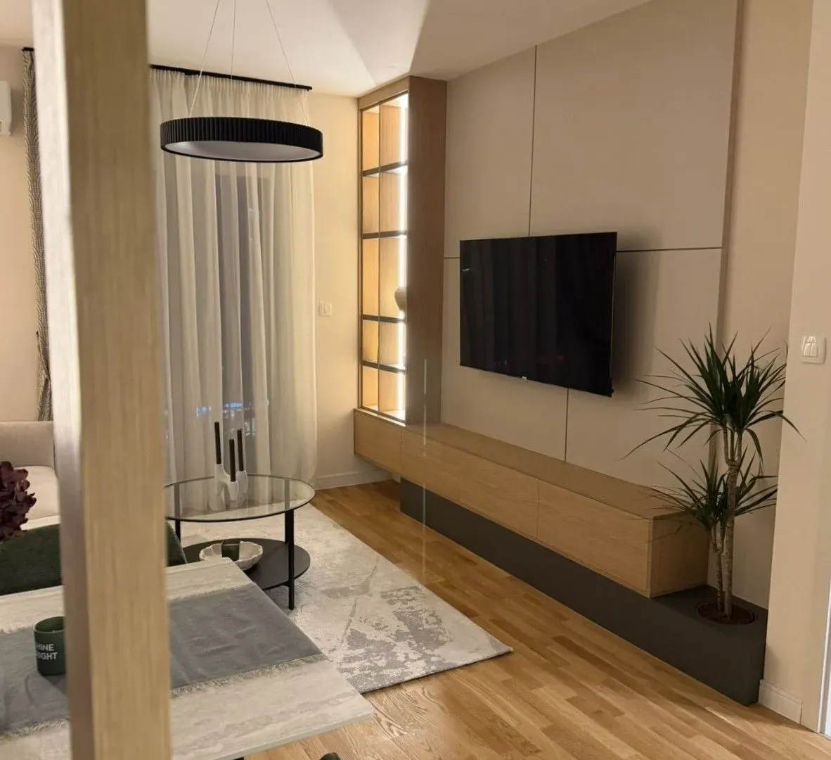 Rent, one bedroom apartment, 40m², Zabjelo, Podgorica