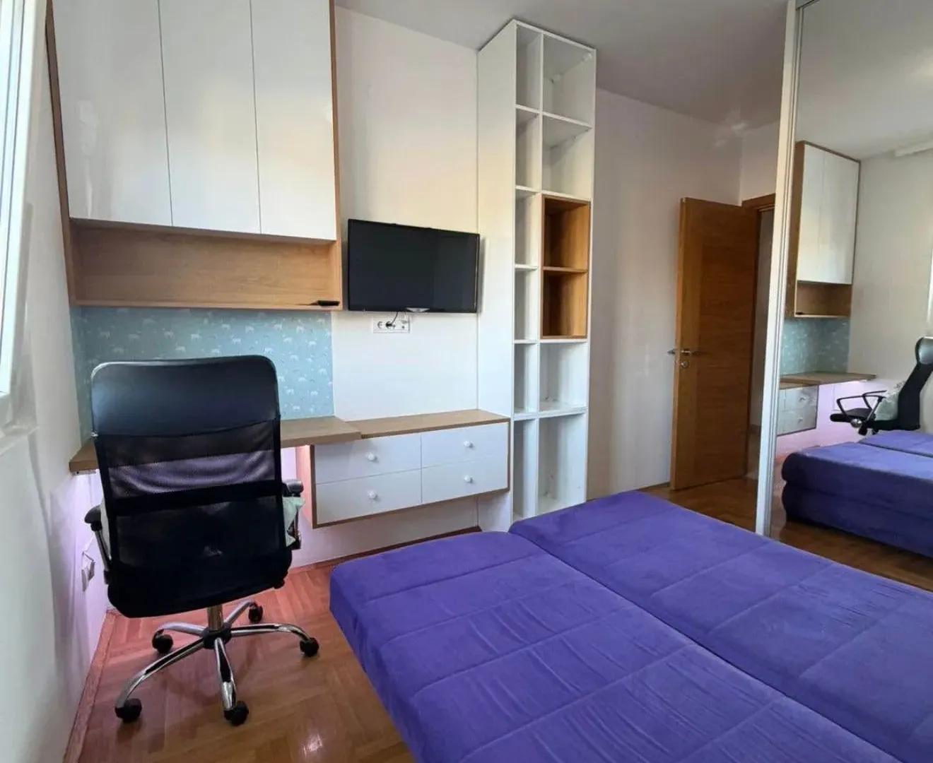 Rent, one bedroom apartment, 50m², Stari Aerodrom, Podgorica