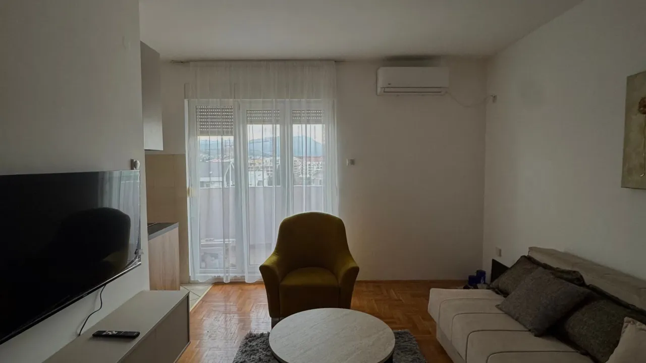 Rent, studio apartment, 27m², Zabjelo, Podgorica