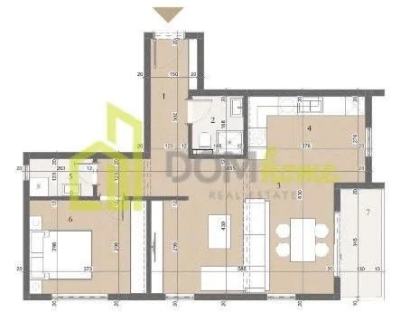 Prodaja, dvosoban stan, 59m², Donja Gorica, Podgorica - image 2