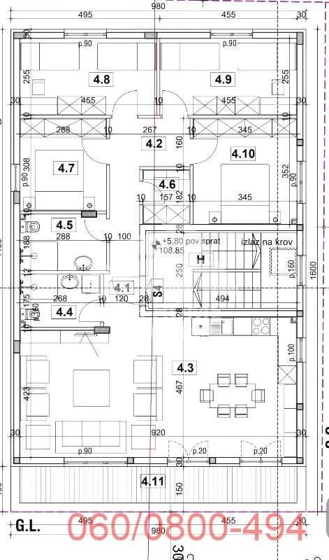 Prodaja, stan, 116m², Zemun Sve Podlokacije, Beograd