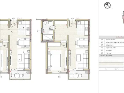 Sale, one bedroom apartment, 51m², Bar, Crna Gora - image 5