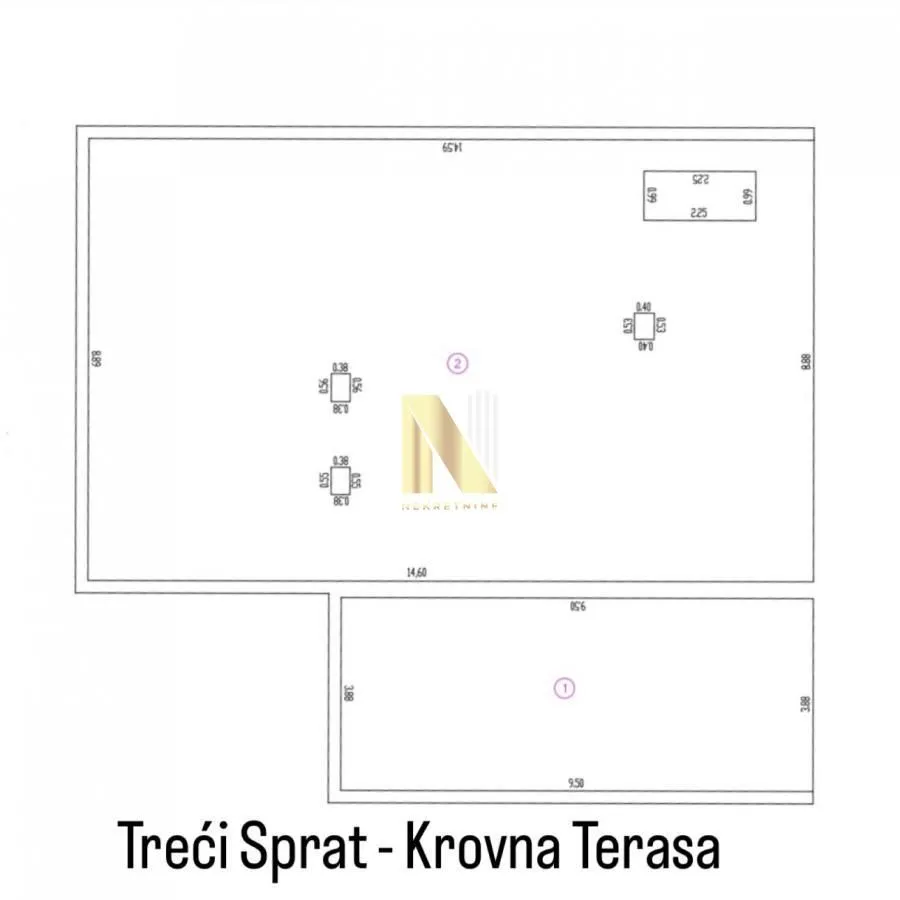 Prodaja, stan, 571m², Sajmište, Novi Sad