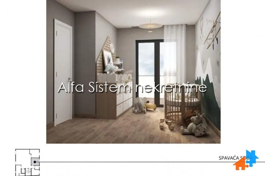 Rent, four bedroom apartment, 144m², Voždovac Sve Podlokacije, Beograd