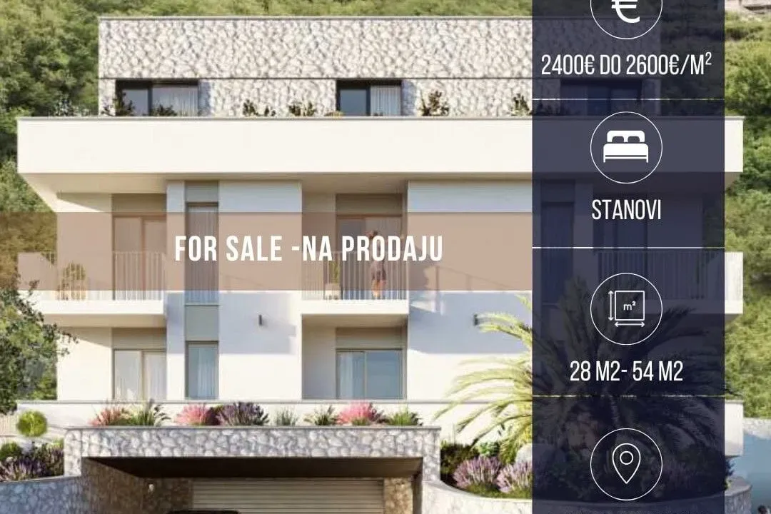 Sale, one bedroom apartment, 45m², Luštica, Tivat