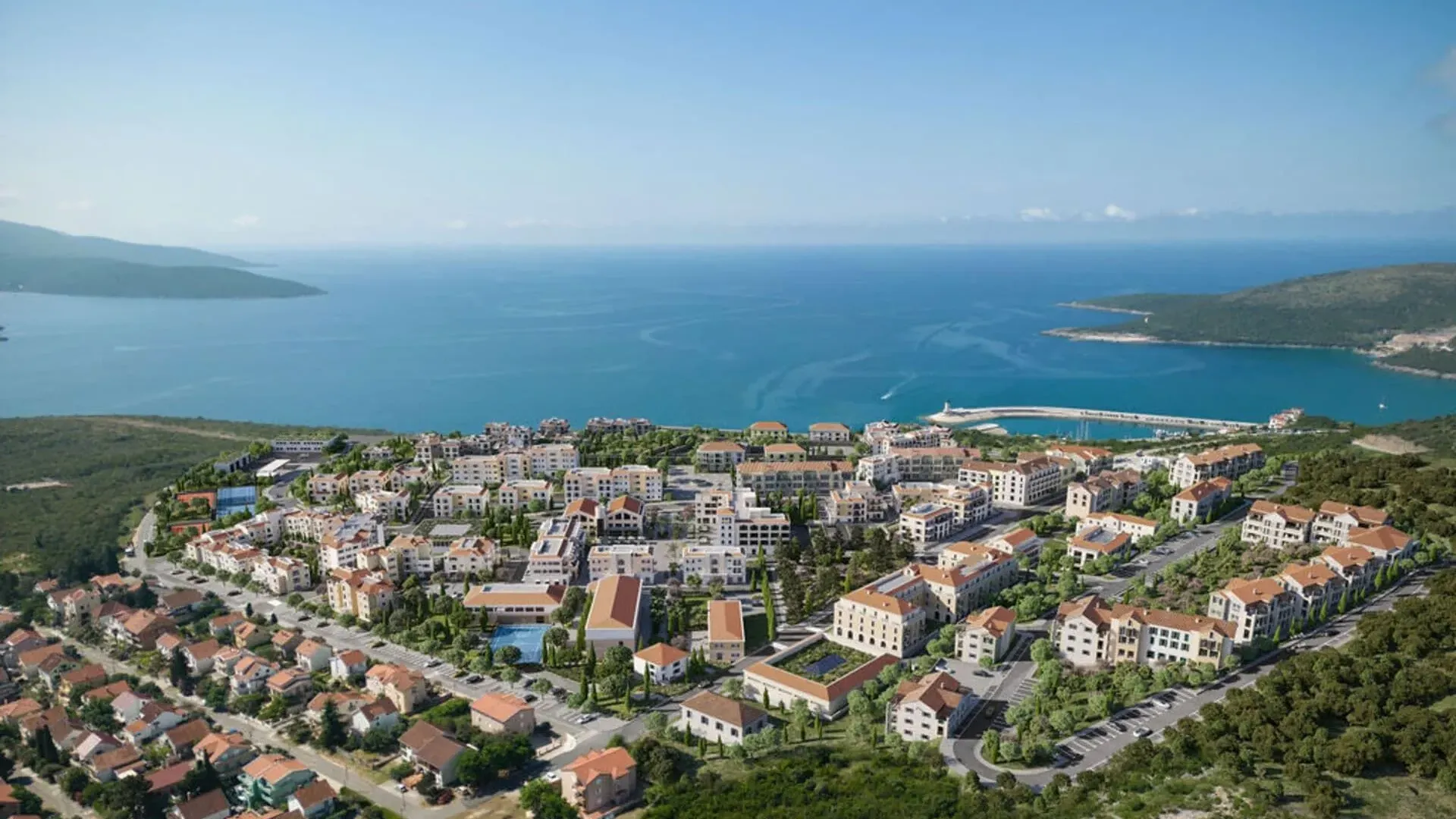 Prodaja, jednosoban stan, 71m², Luštica Bay, Tivat