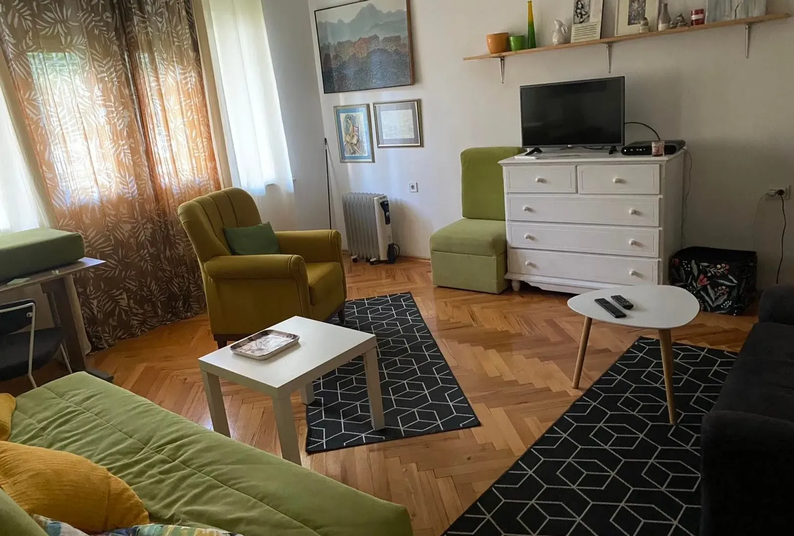 Rent, one bedroom apartment, 74m², Centar, Podgorica