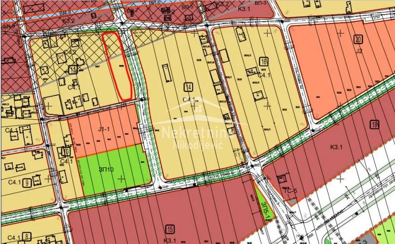 Prodaja, plac, 3422m², Ledine, Beograd