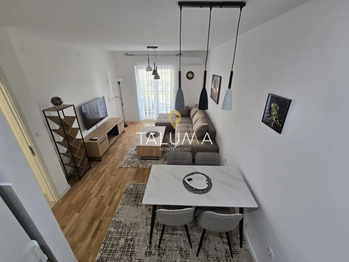 Rent, one bedroom apartment, 42m², Stari Aerodrom, Podgorica