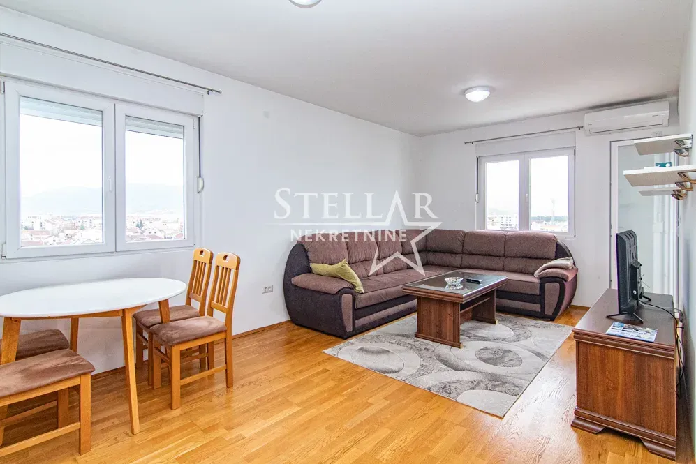 Rent, one bedroom apartment, 49m², Stari Aerodrom, Podgorica