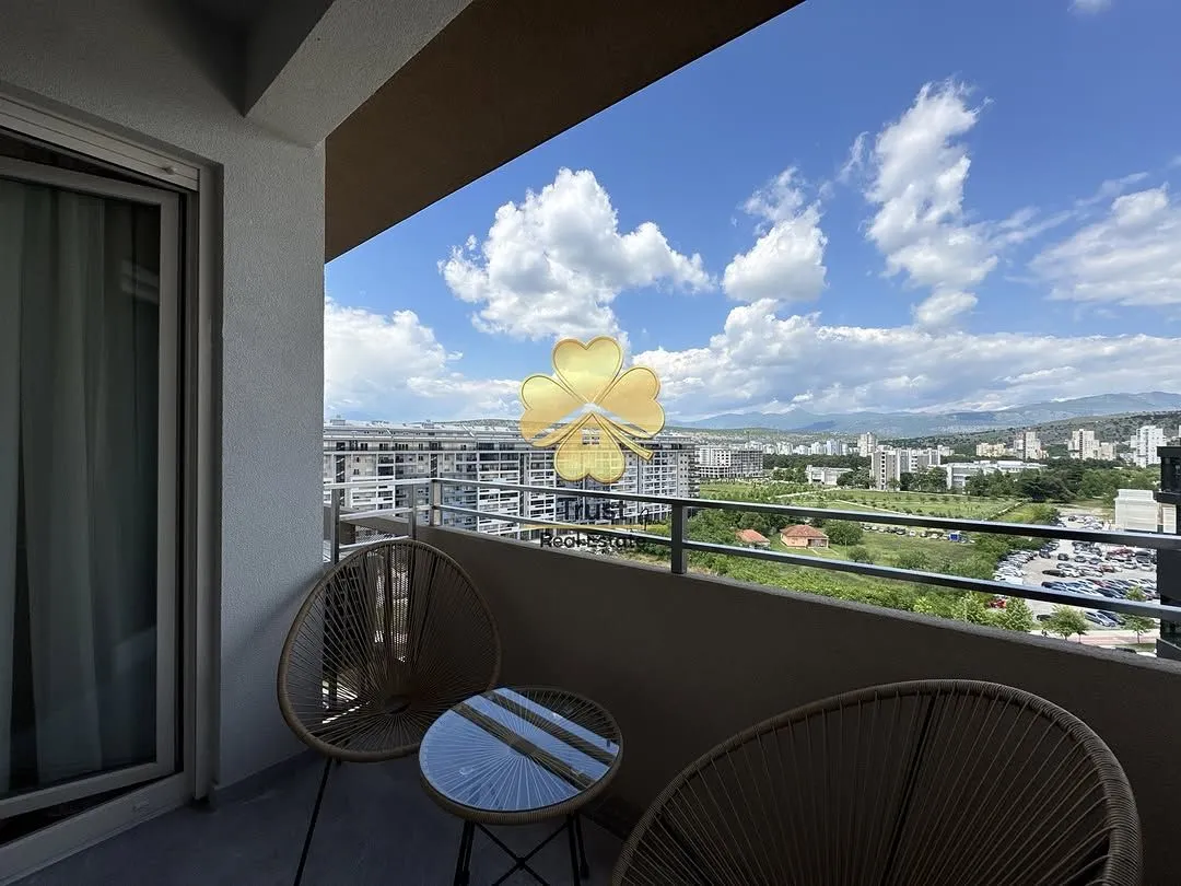 Rent, one bedroom apartment, 50m², Central Point, Podgorica