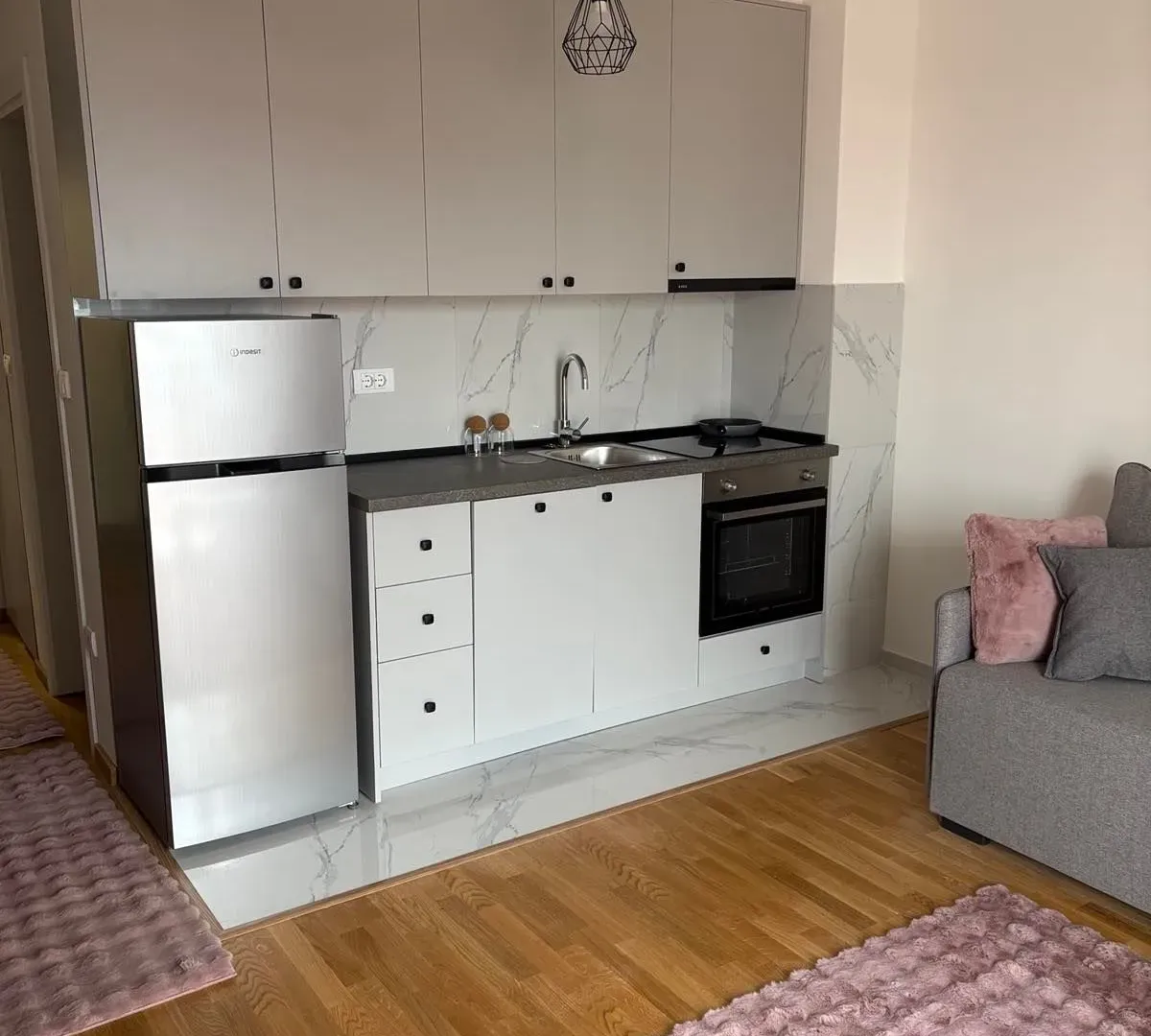 Rent, studio apartment, 33m², Zabjelo, Podgorica