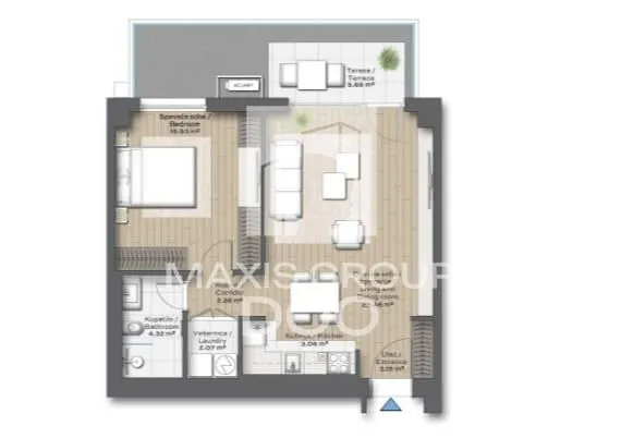 Prodaja, dvosoban stan, 86m², Savski Venac, Beograd