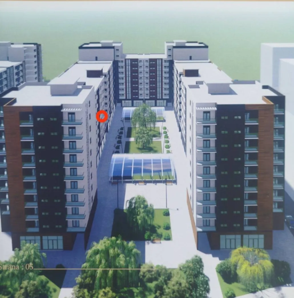 Sale, one bedroom apartment, 43m², Stari Aerodrom, Podgorica