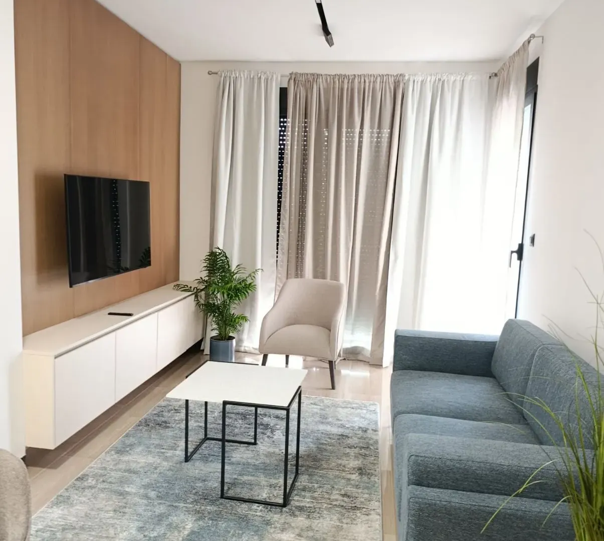 Rent, one bedroom apartment, 45m², Vezirov Most, Podgorica