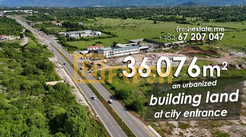 Prodaja, plac, 36076m², Mareza, Podgorica
