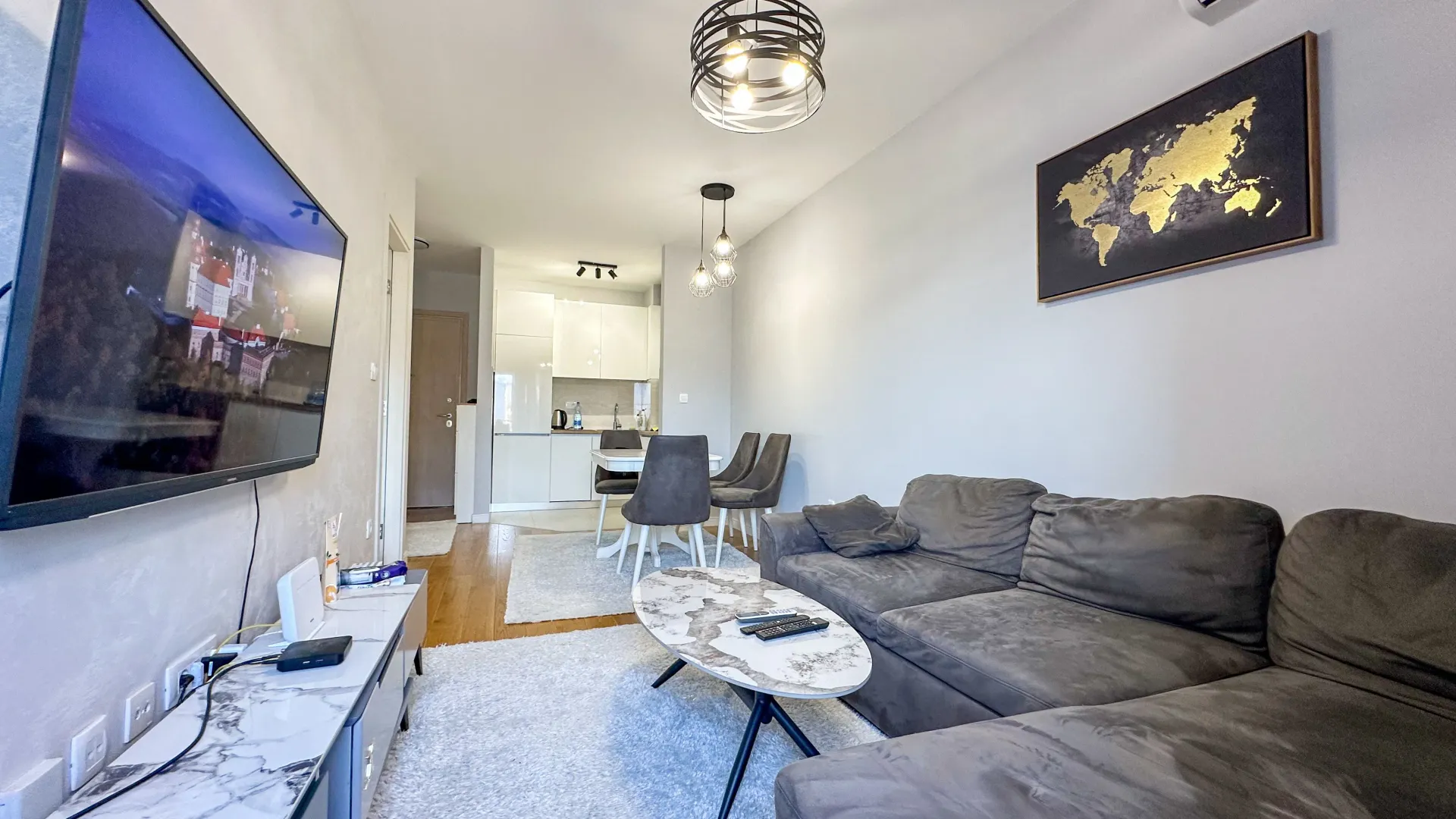 Rent, one bedroom apartment, 40m², Central Point, Podgorica
