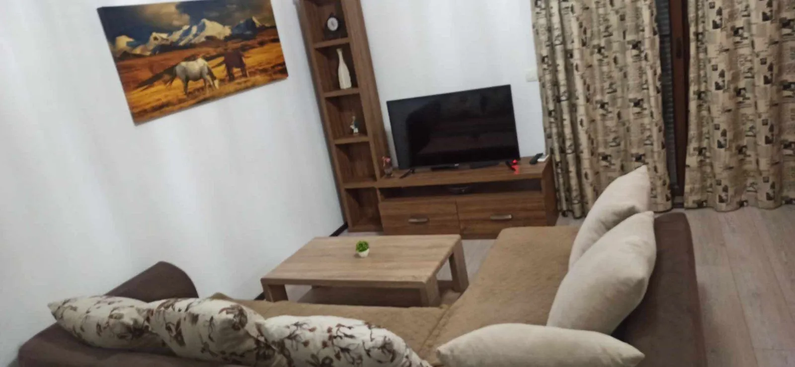 Izdavanje, jednosoban stan, 48m², Budva, Crna Gora