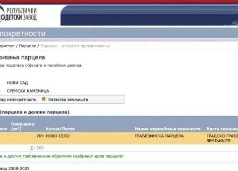 Sale, land lot, 737m², Sremska Kamenica, Petrovaradin - image 8