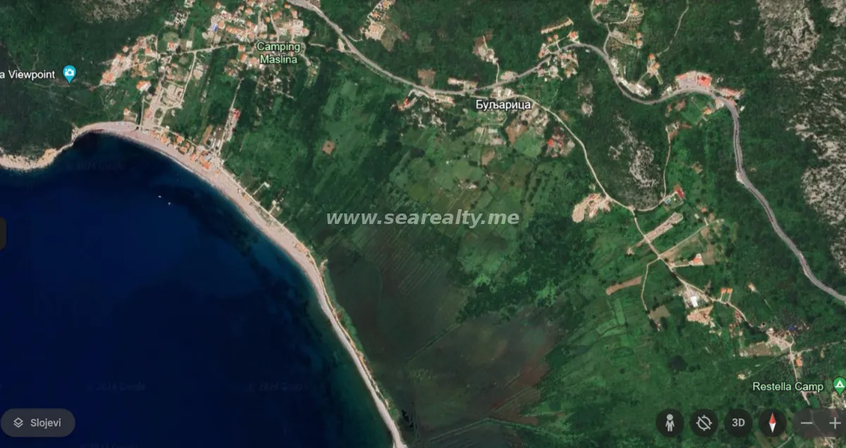 Prodaja, plac, 9473m², Buljarica, Budva