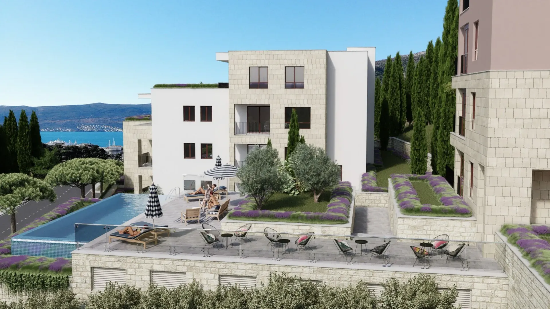 Sale, one bedroom apartment, 46m², Pod Kuk, Tivat