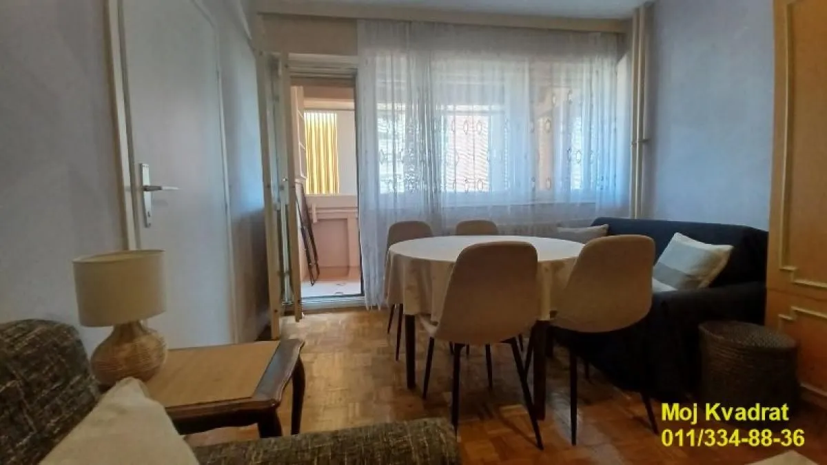 Izdavanje, dvosoban stan, 52m², Novi Beograd Blok 70, Novi Beograd Sve Podlokacije