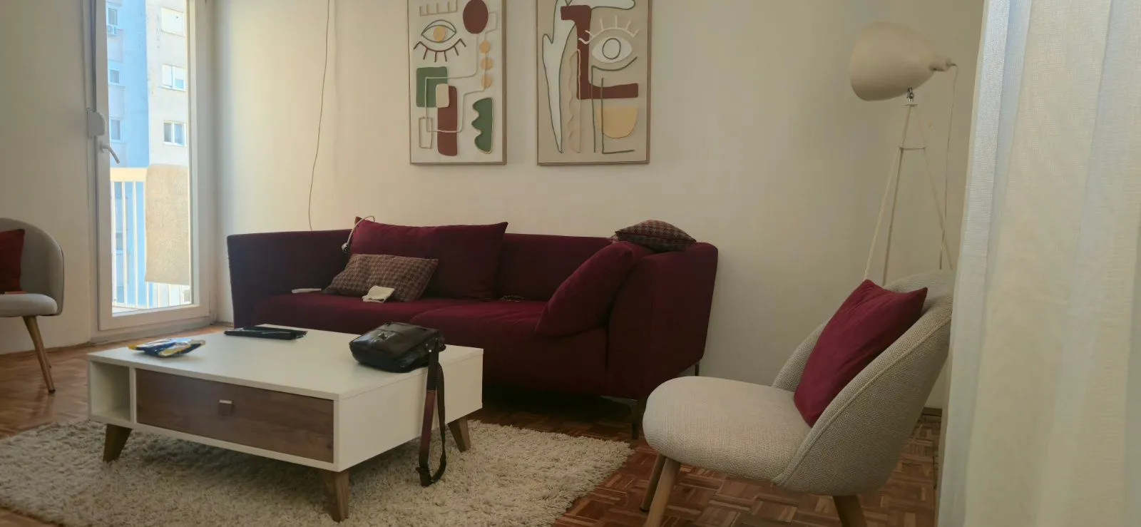 Rent, one bedroom apartment, 51m², Preko Morače, Podgorica