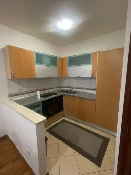 Manja kuhinja sa drvenim elementima i ugradnom tehnikom. - image 3