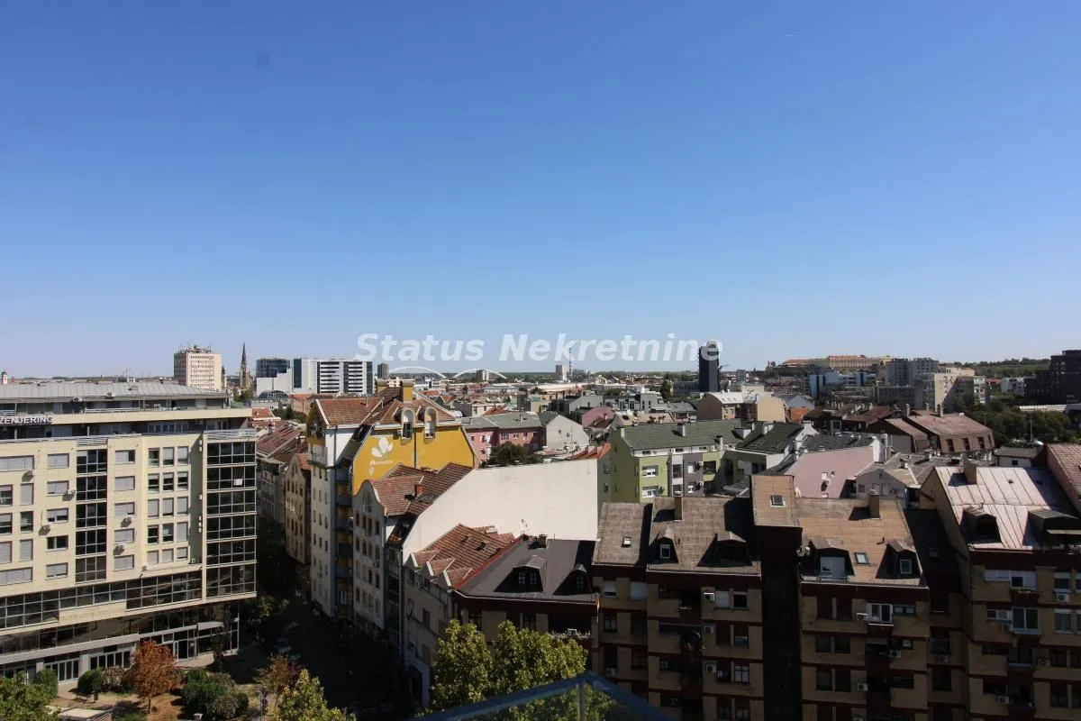 City view from a high vantage point.