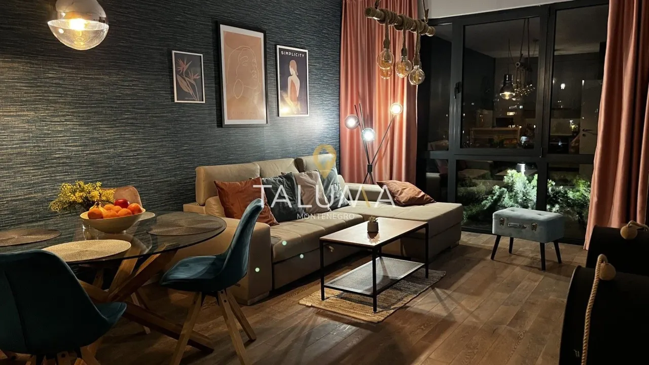 Rent, one bedroom apartment, 52m², Centar, Podgorica