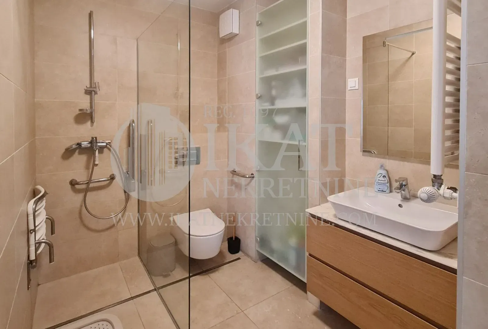 Rent, two bedroom apartment, 62m², Novi Beograd Blok 65, Novi Beograd Sve Podlokacije