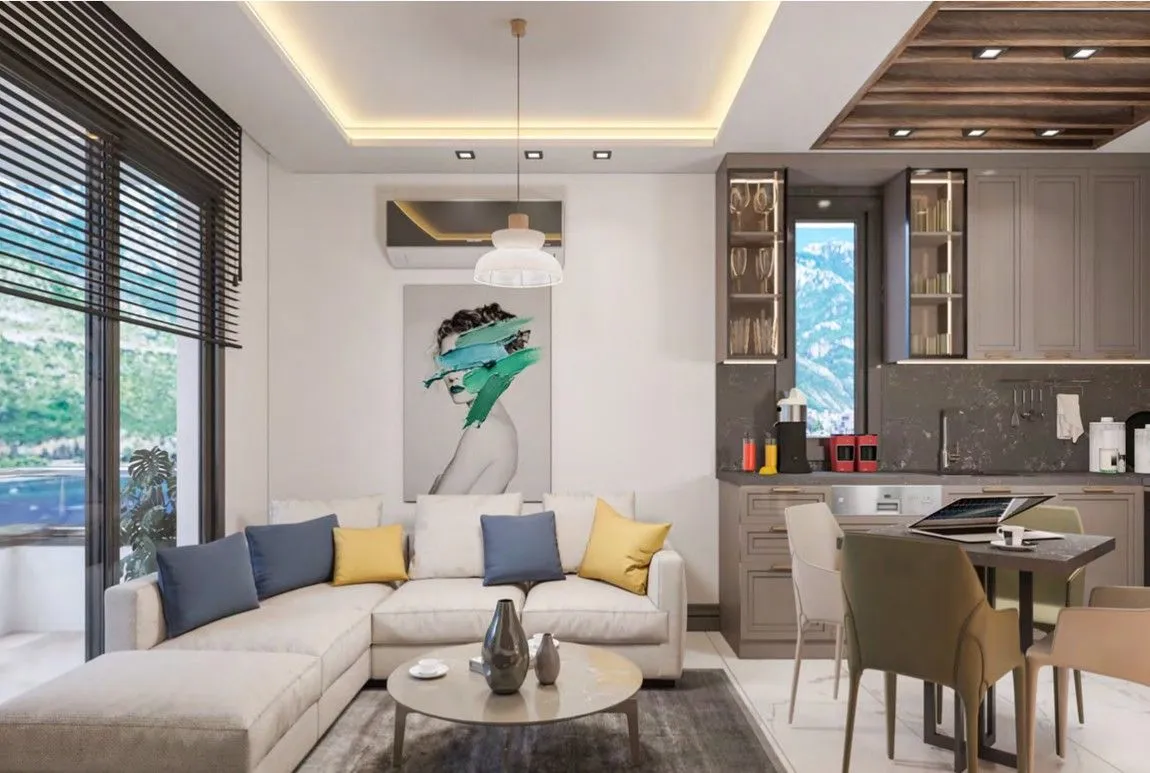 Sale, one bedroom apartment, 52m², Komoševina, Budva