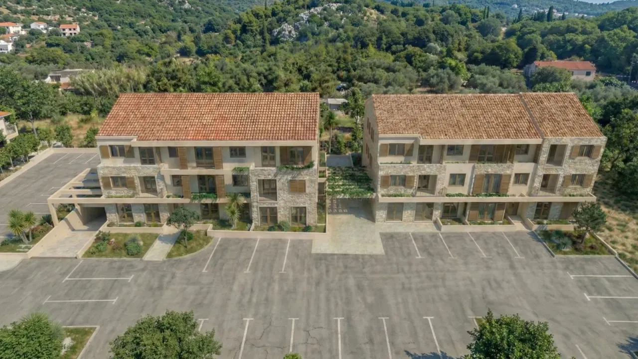 Sale, two bedroom apartment, 60m², Radanovići, Kotor