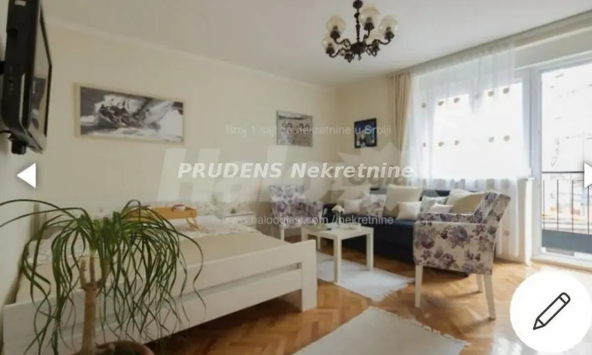 Izdavanje, jednosoban stan, 40m², Stari Grad, Beograd