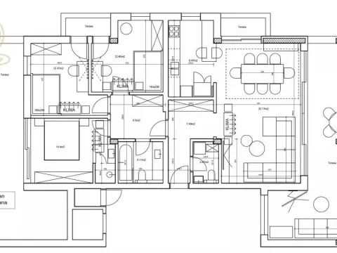 Prodaja, četvorosoban stan, 167m², Novi Sad, Srbija - image 5
