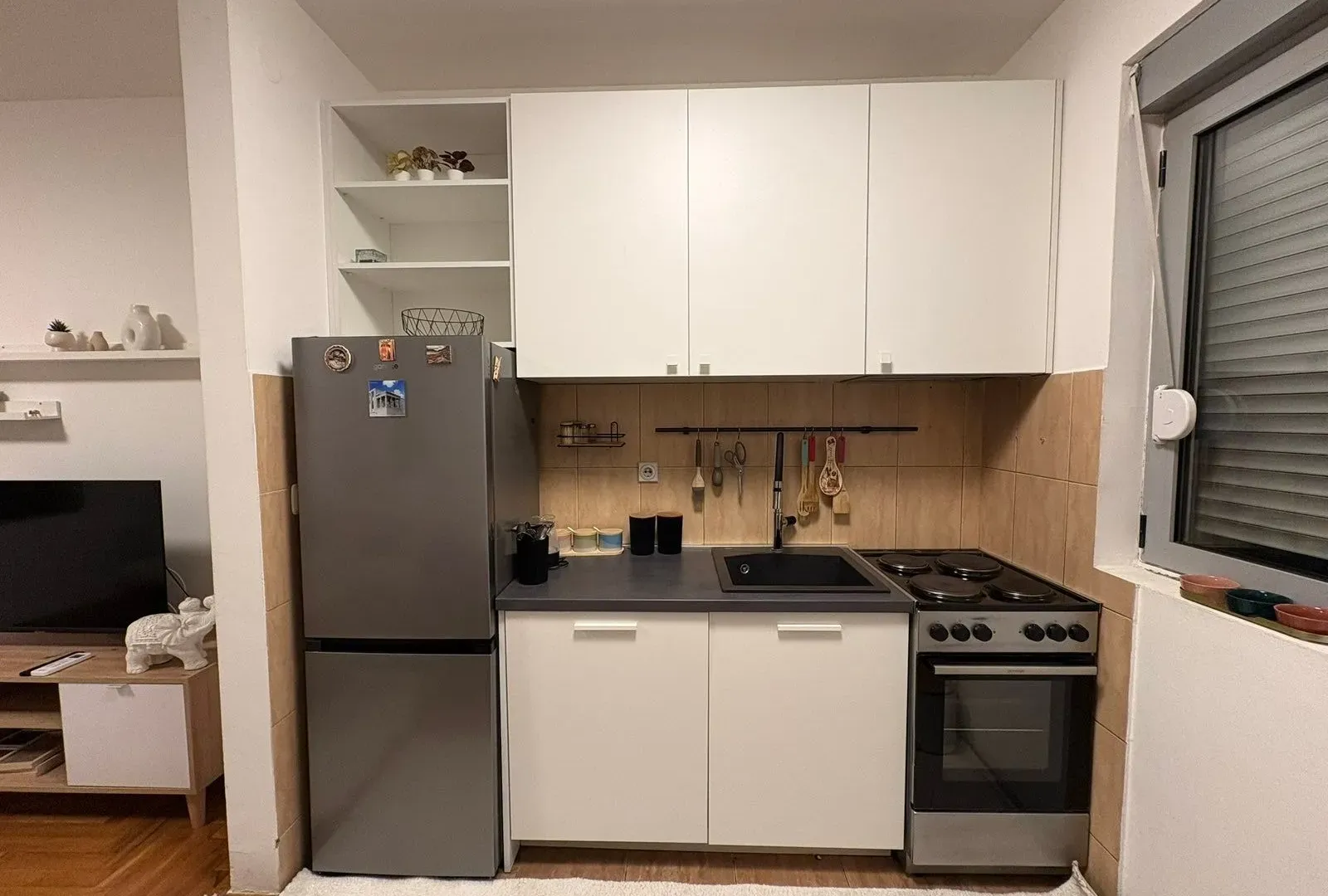 Rent, one bedroom apartment, 44m², Malo Brdo, Podgorica