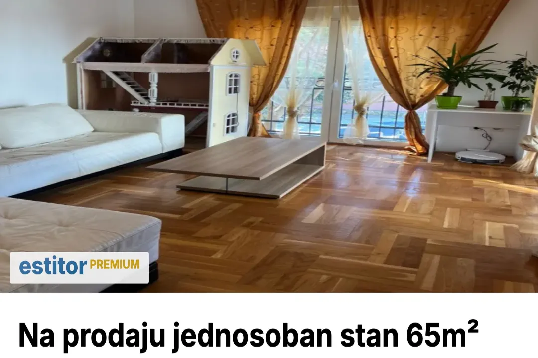 Prodaja, jednosoban stan, 65m², Budva, Crna Gora