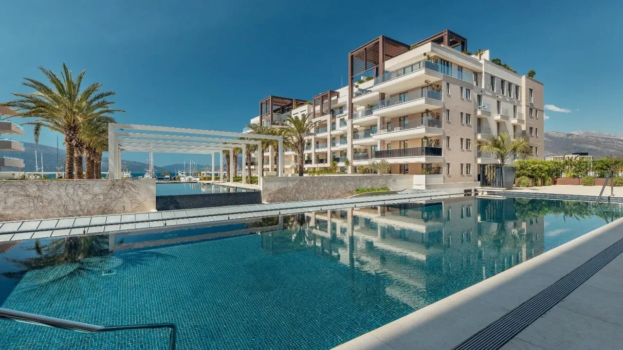 Prodaja, jednosoban stan, 44m², Porto Montenegro, Tivat