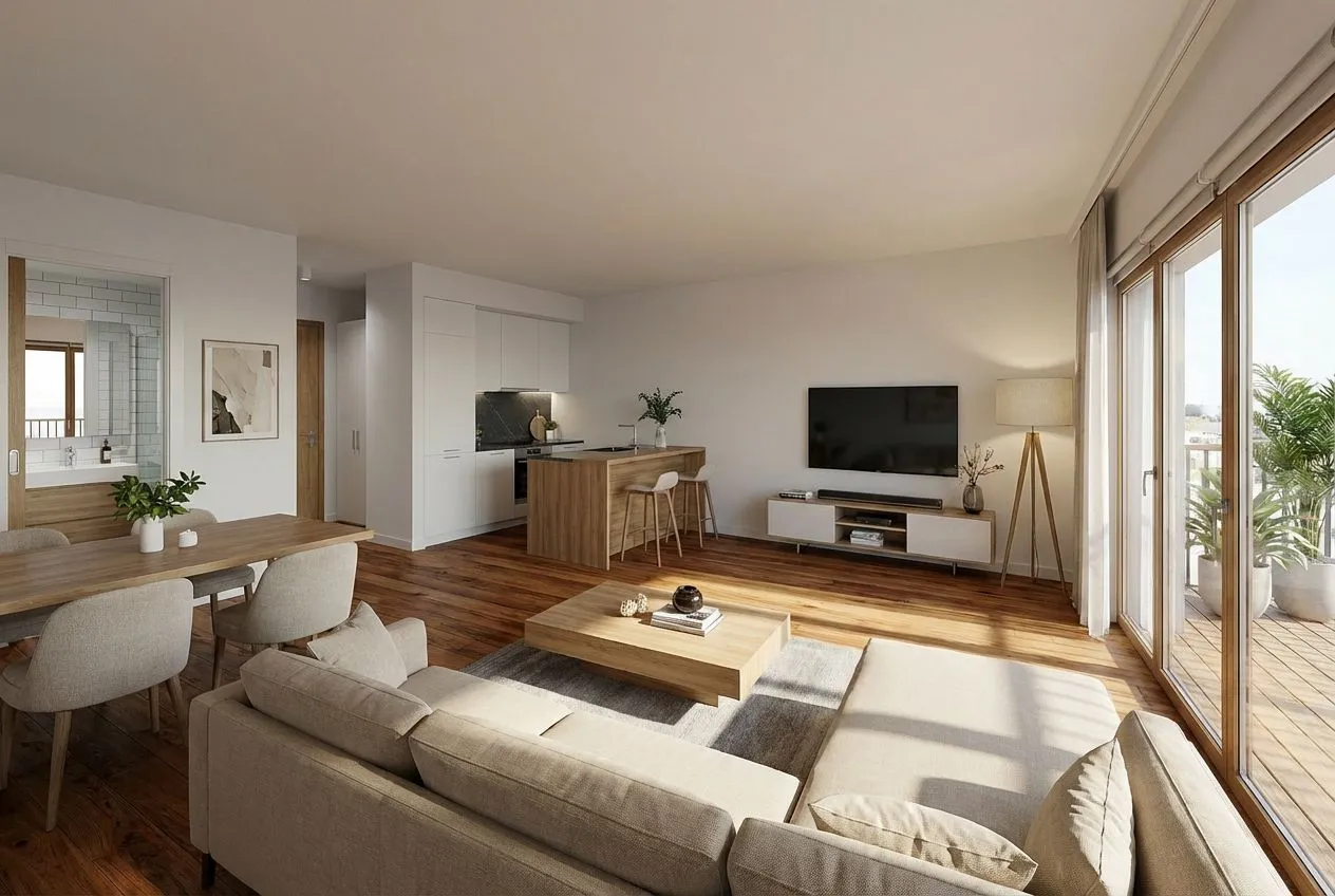 Sale, one bedroom apartment, 42m², Bečići, Budva