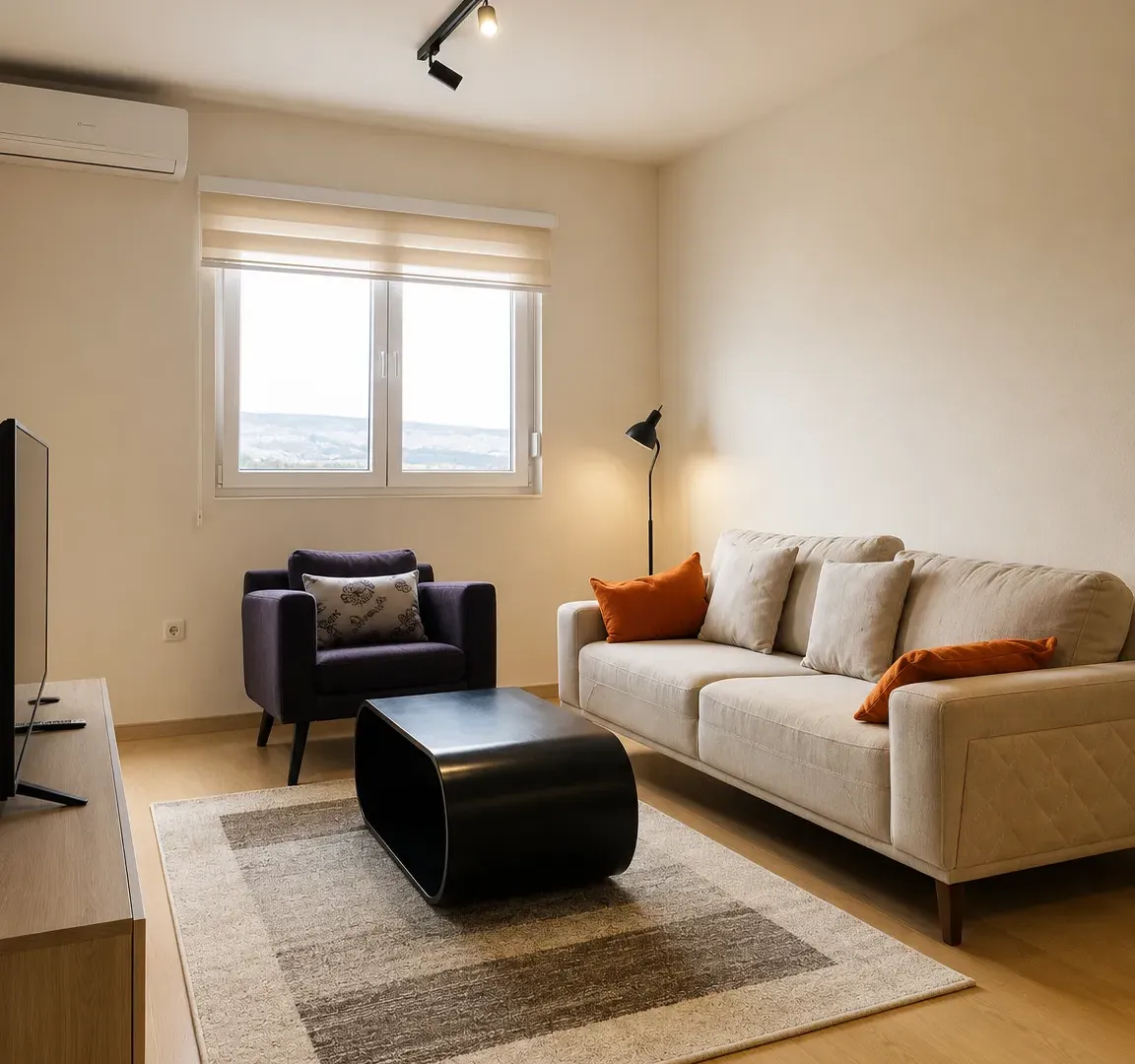Izdavanje, jednosoban stan, 47m², City Kvart, Podgorica