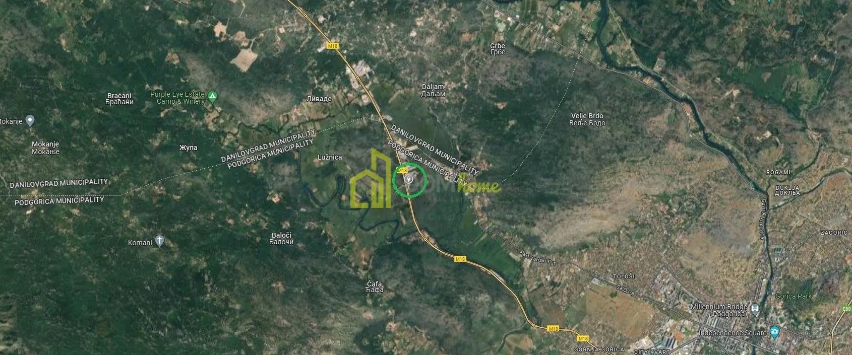 Prodaja, plac, 4992m², Mareza, Podgorica