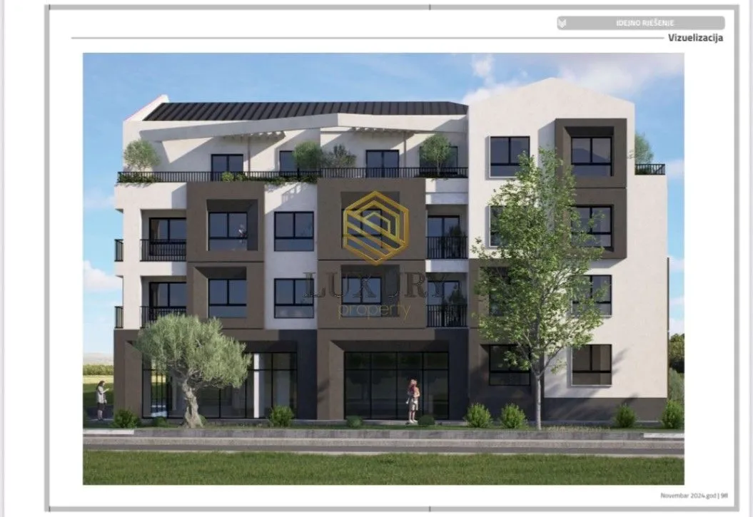 Prodaja, dvosoban stan, 69m², Zagorič, Podgorica
