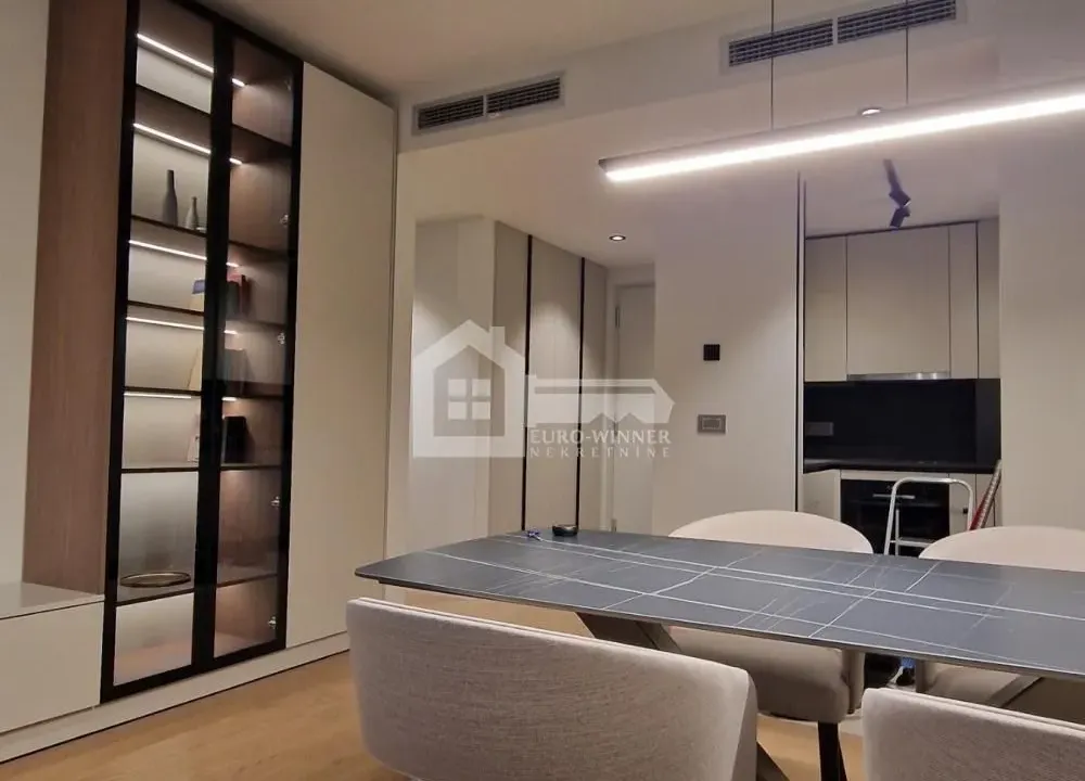 Izdavanje, dvosoban stan, 55m², Novi Beograd Blok 64, Novi Beograd Sve Podlokacije