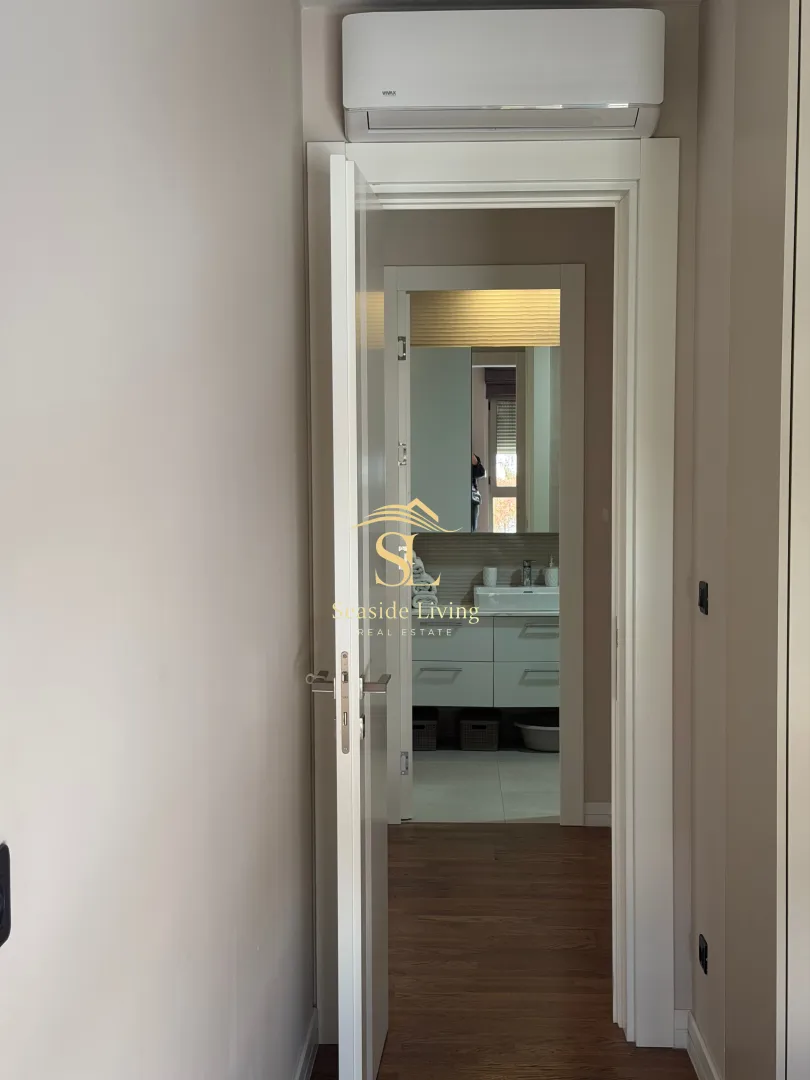 Izdavanje, dvosoban stan, 66m², Dumidran, Tivat
