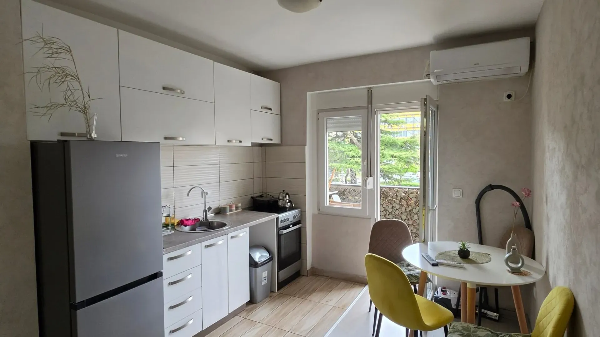 Rent, one bedroom apartment, 44m², Preko Morače, Podgorica