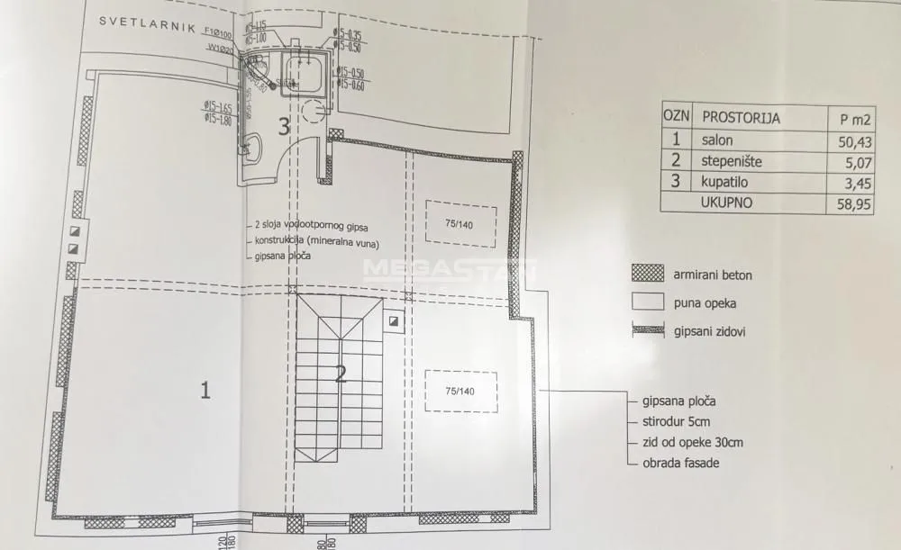 Sale, apartment, 239m², Stari Grad, Beograd