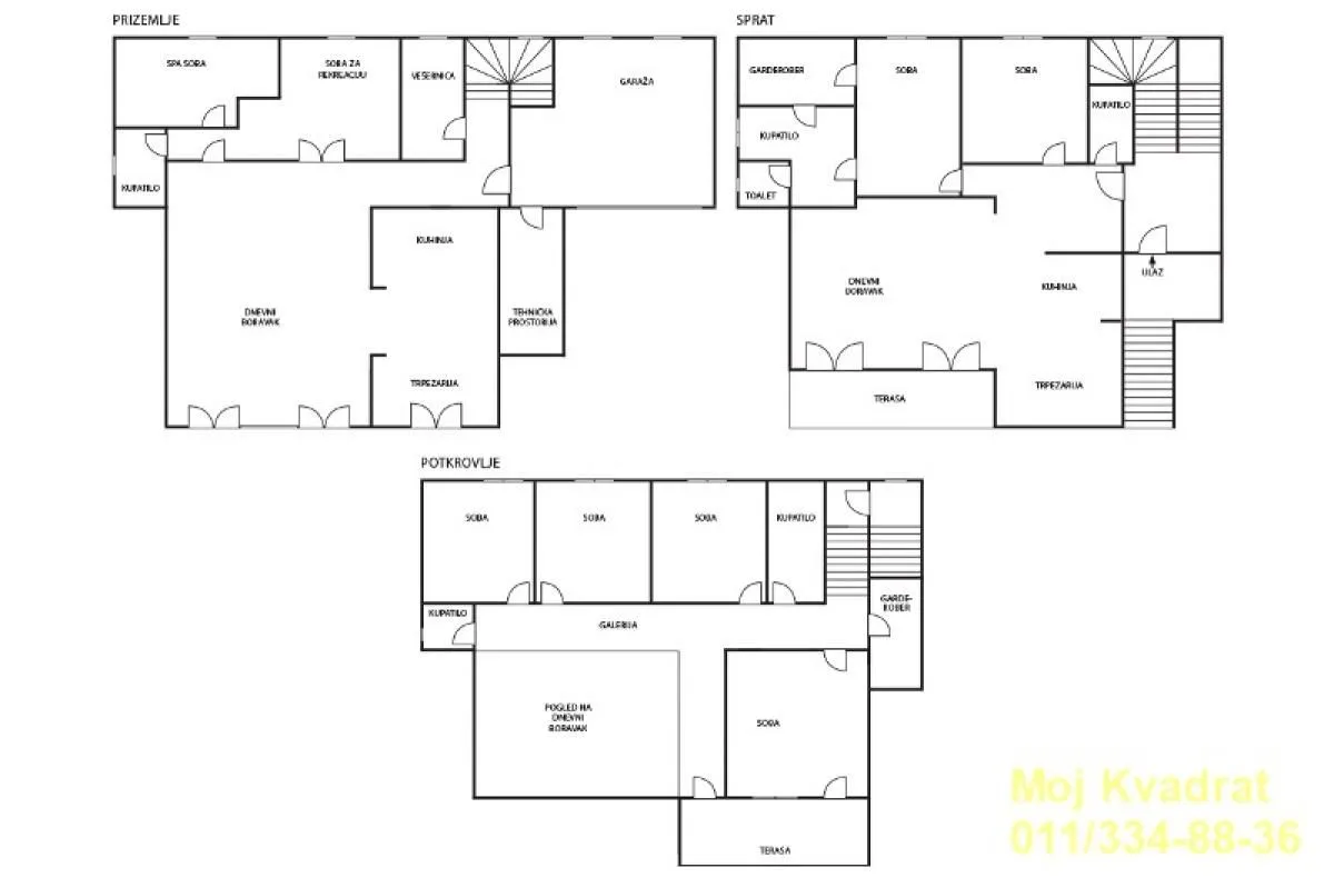Sale, house, 520m², Mirijevo Sve Podlokacije, Beograd