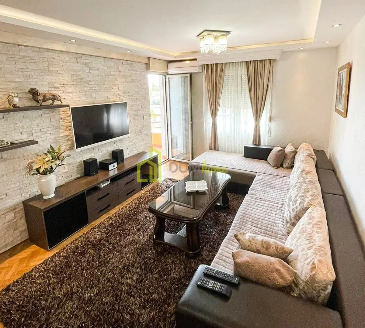 Rent, two bedroom apartment, 74m², Stara Varoš, Podgorica
