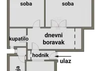 Prodaja, trosoban stan, 72m², Zeleni Venac, Beograd - image 2