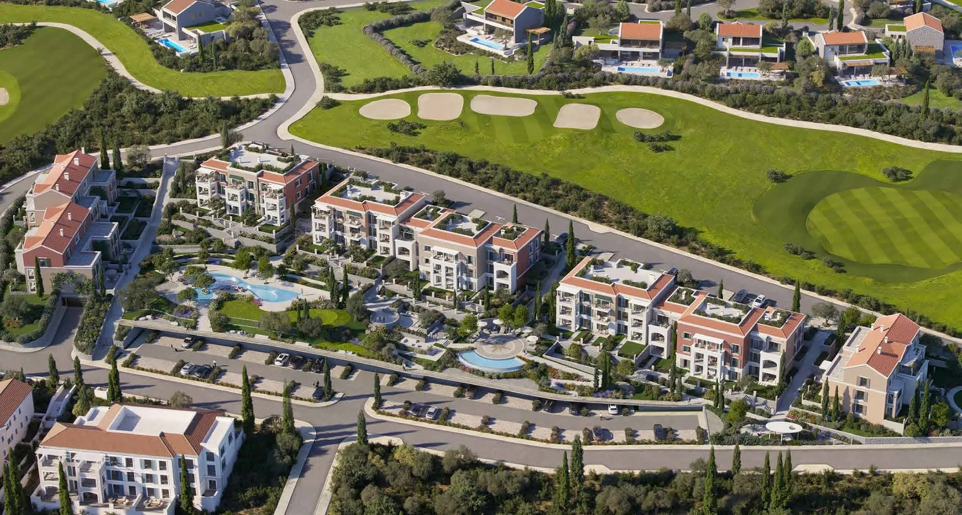 Prodaja, garsonjera, 39m², Luštica Bay, Tivat